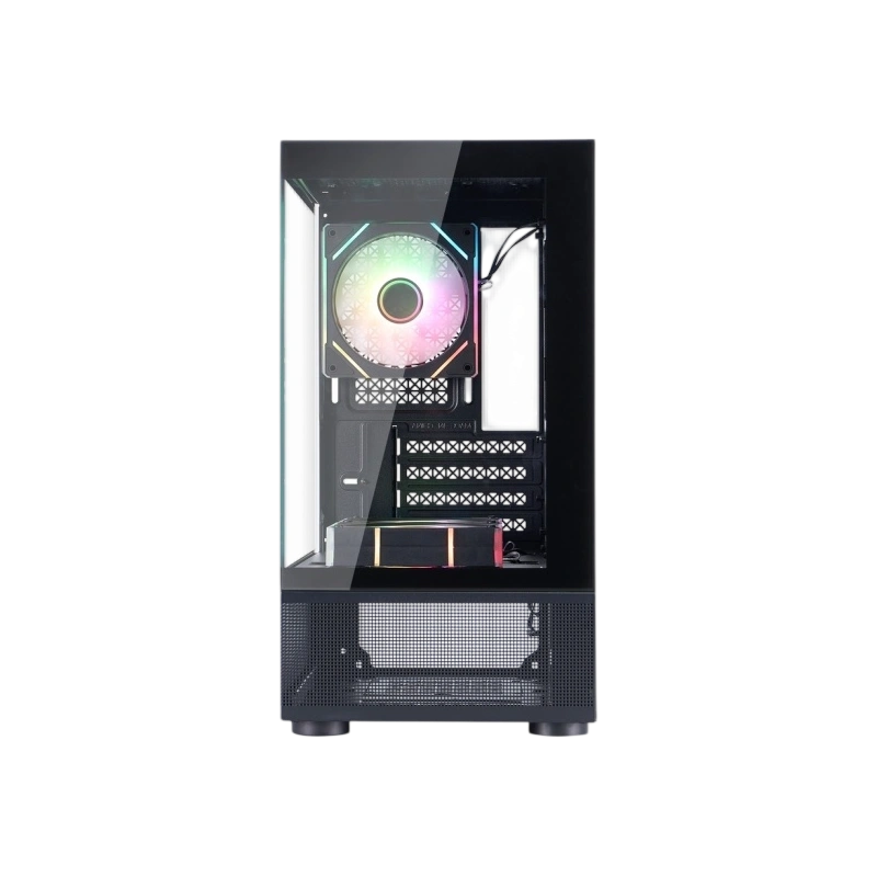 Компьютерный корпус 1STPLAYER MIKU Mi2-A ARGB Black (Mi2-A-BK-2FC7R-1FC7)
