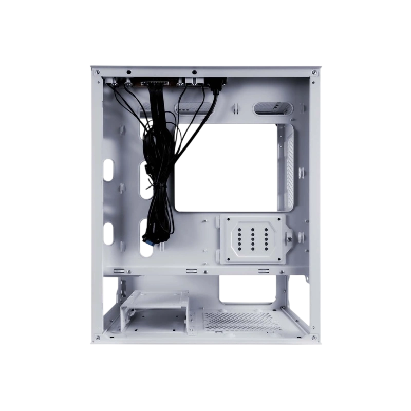 Компьютерный корпус 1STPLAYER FIREBASE X3-M TG LED White (X3-M-WH-4F1-W)