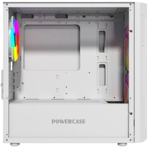 Компьютерный корпус Powercase Mistral Micro D3W TG ARGB PWM White (CMMDW-A3)