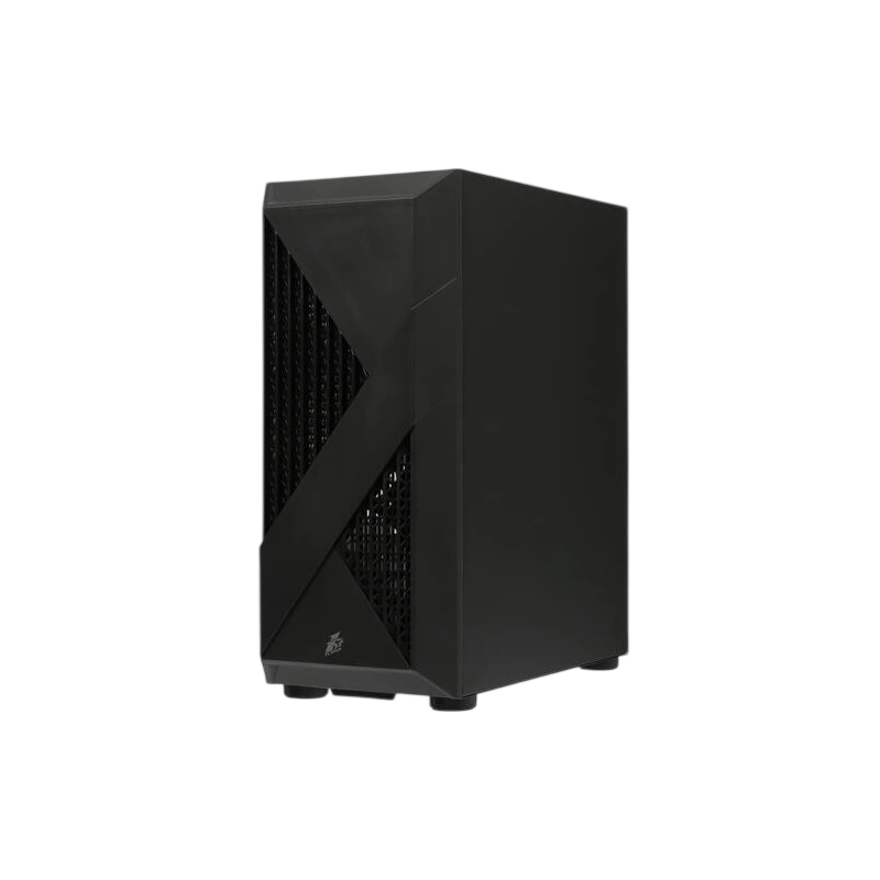 Компьютерный корпус 1STPLAYER FIREROSE F3-A Black (F3-A-BK-4F1)
