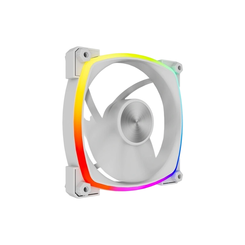 Вентилятор для корпуса Powercase (M55-12W ARGB) White