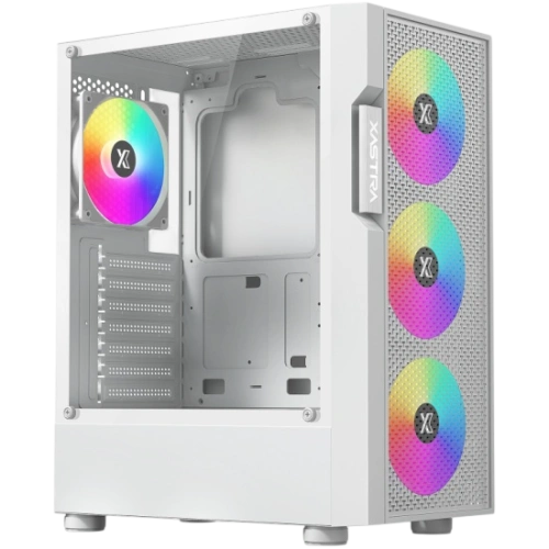 Компьютерный корпус XASTRA A302 4FRGB White (A302-WH-FC120FRGB-4F-GL)