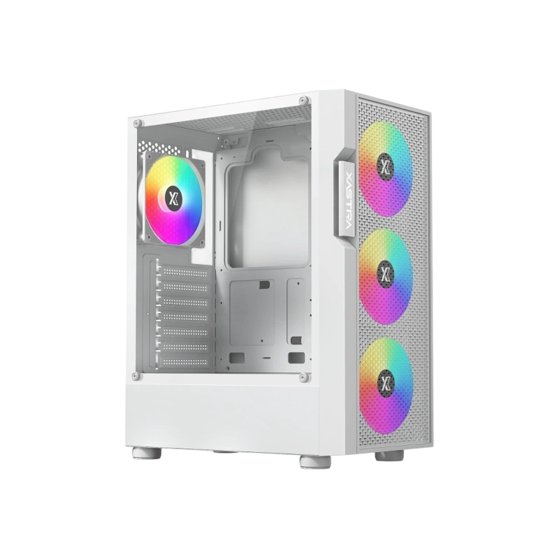 Компьютерный корпус XASTRA A302 4FRGB White (A302-WH-FC120FRGB-4F-GL)