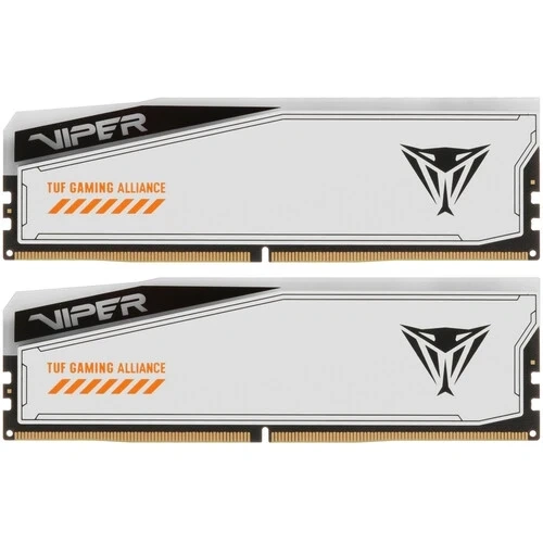 Оперативная память 32 Gb 6000 MHz PATRIOT VIPER ELITE 5 TUF GAMING RGB White (PVER532G60C36KT)