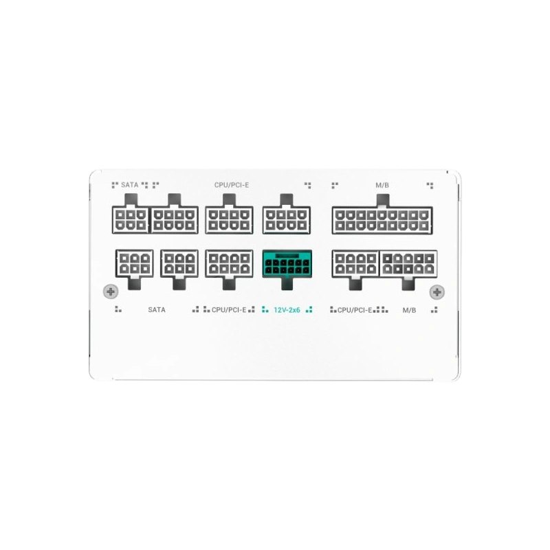 Блок питания Deepcool 850W PN850M White (R-PN850M-FC0W-WGEU) 16 Pin (PCIe 5.0 Connector Cable Details)