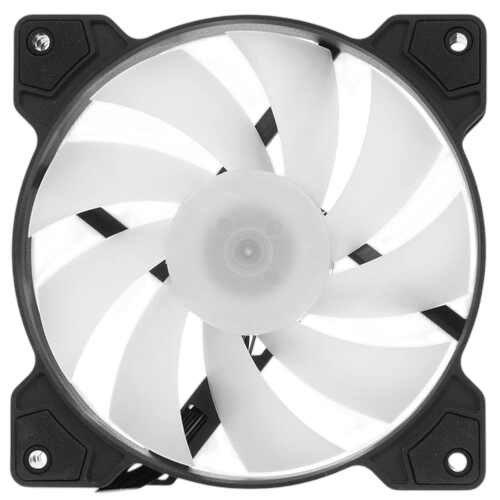 Вентилятор для корпуса Powercase (M2_6P) ARGB Black комплект крепежа