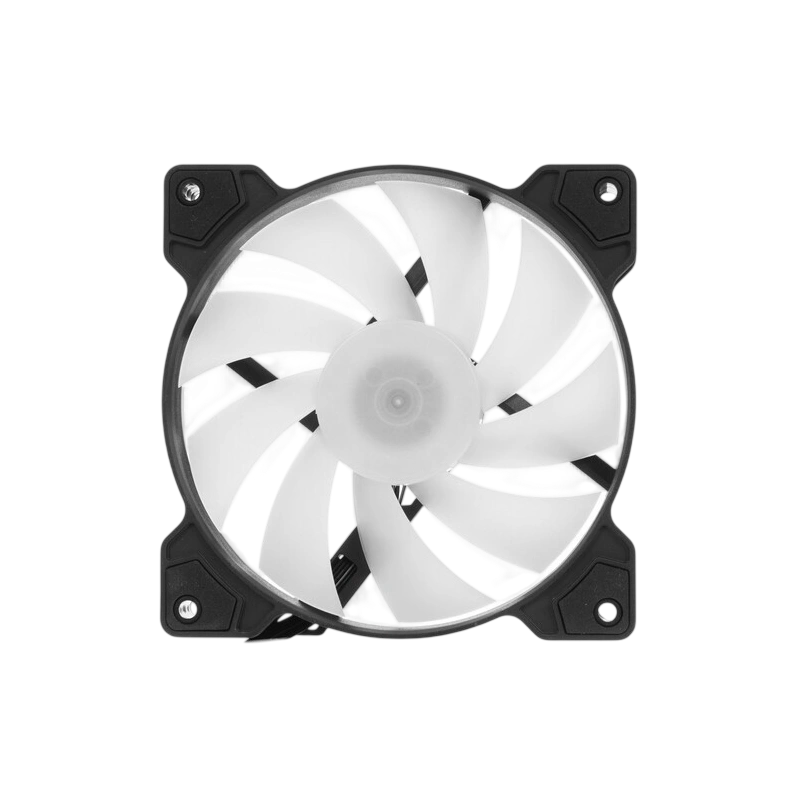 Вентилятор для корпуса Powercase (M2_6P) ARGB Black комплект крепежа