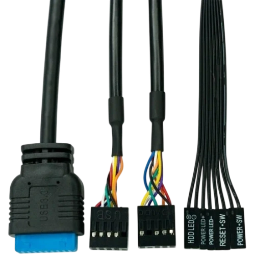 Компьютерный корпус XASTRA A403 4FRGB TG Black (A403-4FC12F) документация, набор крепежа