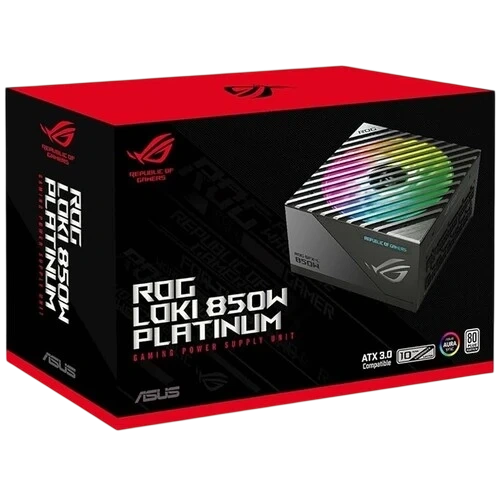 Блок питания ASUS 850W ROG-LOKI-850P-SFX-LGAMING RGB Black (90YE00N3-B0NA00) 16 Pin (PCIe 5.0 Connector Cable Details)