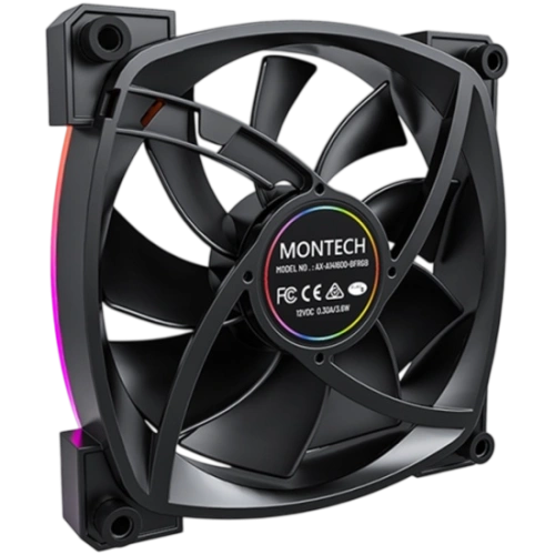 Вентилятор для корпуса Montech AX140 ARGB Black (AX140B) PWM