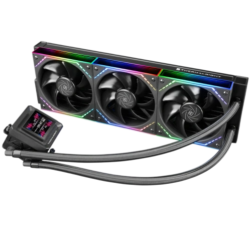 Система жидкостного охлаждения для процессора Thermalright Frozen Warframe SE 360 ARGB Black V2 (TRFWSE360ABV2)