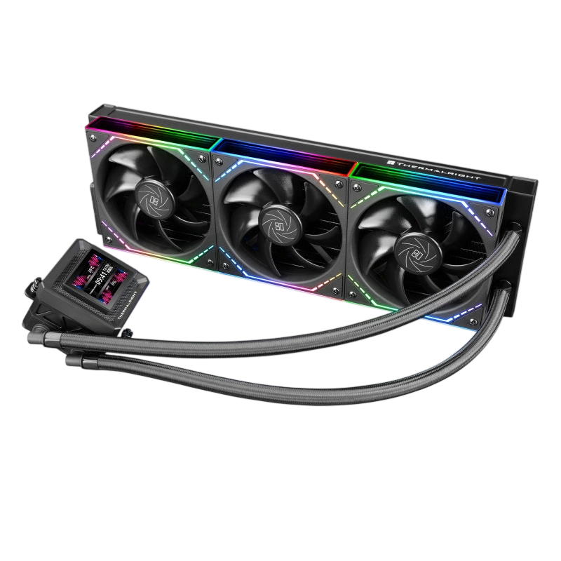 Система жидкостного охлаждения для процессора Thermalright Frozen Warframe SE 360 ARGB Black V2 (TRFWSE360ABV2)