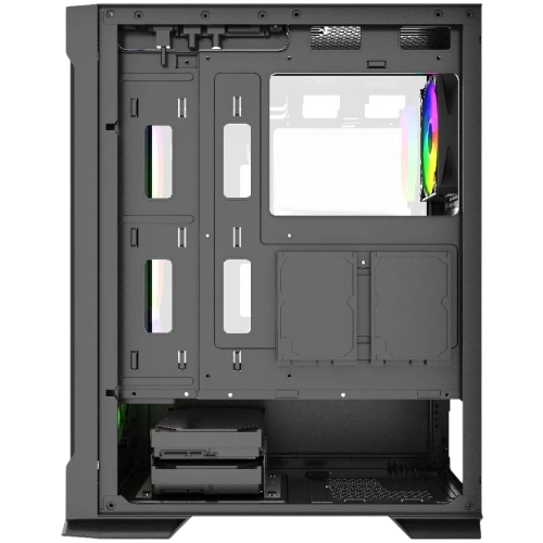 Компьютерный корпус Powercase Mistral AZ4B ARGB TG Black (CMAZB-A4)