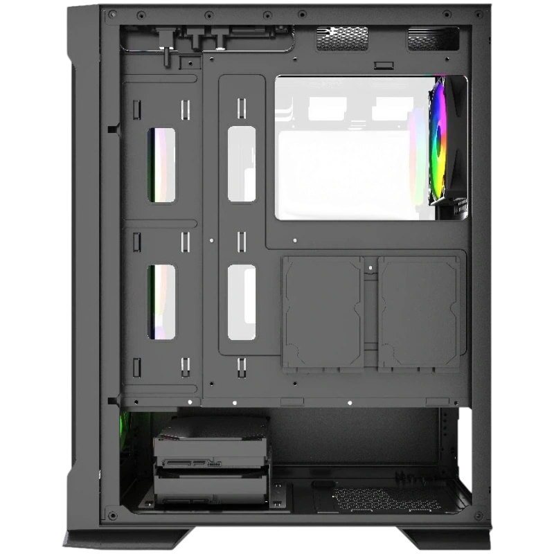 Компьютерный корпус Powercase Mistral AZ4B ARGB TG Black (CMAZB-A4)