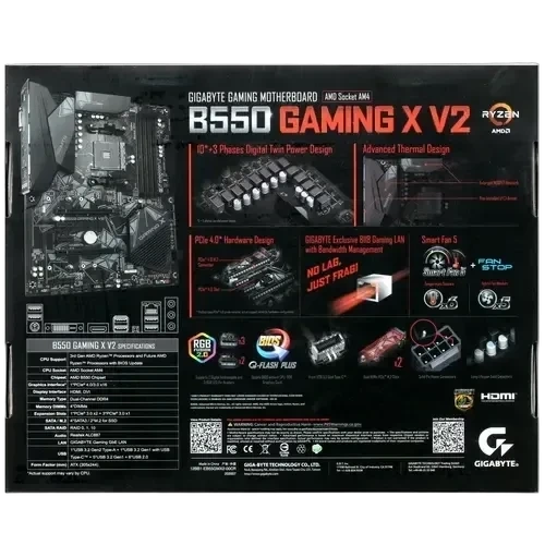 Материнская плата Gigabyte B550 GAMING X V2 1.3