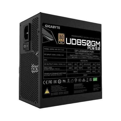 Блок питания Gigabyte 850W (GP-UD850GM V2) (28200-U85GP-2EUR PG5) 16 Pin (PCIe 5.0 Connector Cable Details)