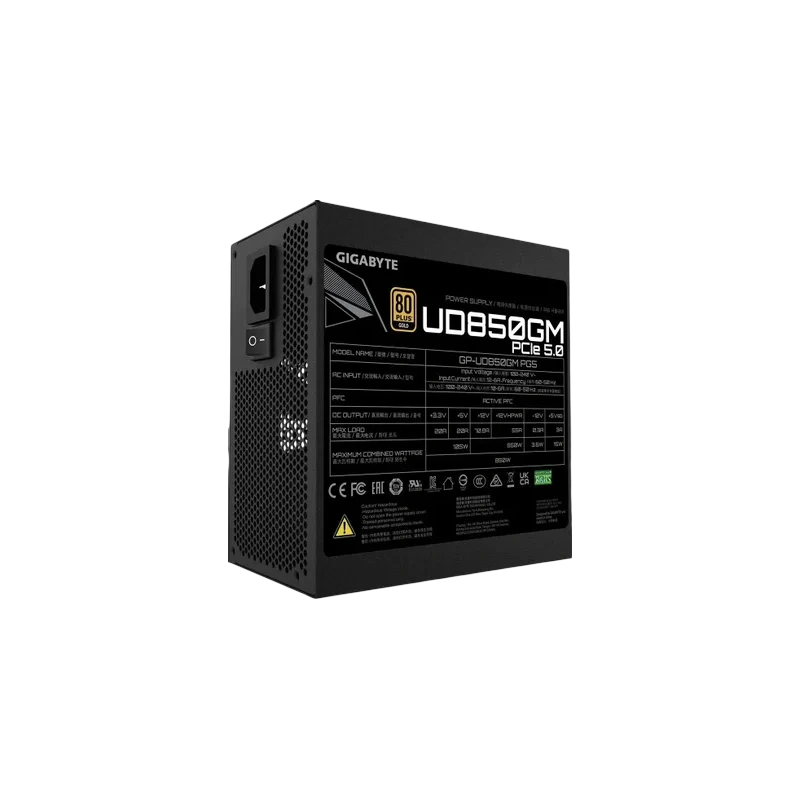 Блок питания Gigabyte 850W (GP-UD850GM V2) (28200-U85GP-2EUR PG5) 16 Pin (PCIe 5.0 Connector Cable Details)