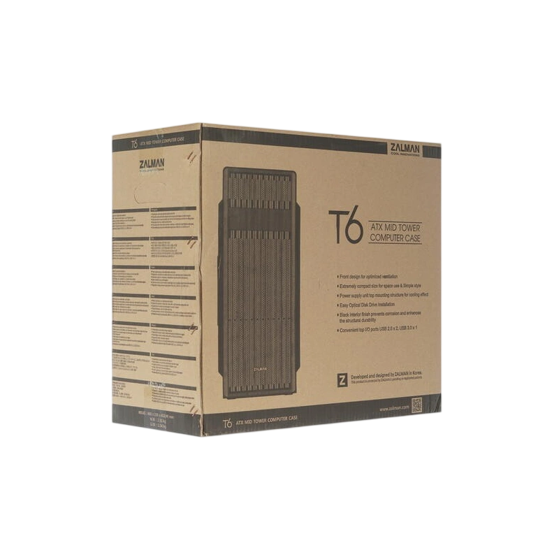 Компьютерный корпус Zalman T6 Black
