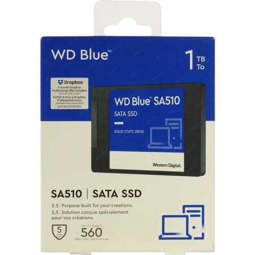 Твердотельный накопитель Western Digital 1000 Gb Blue (WDS100T3B0A)