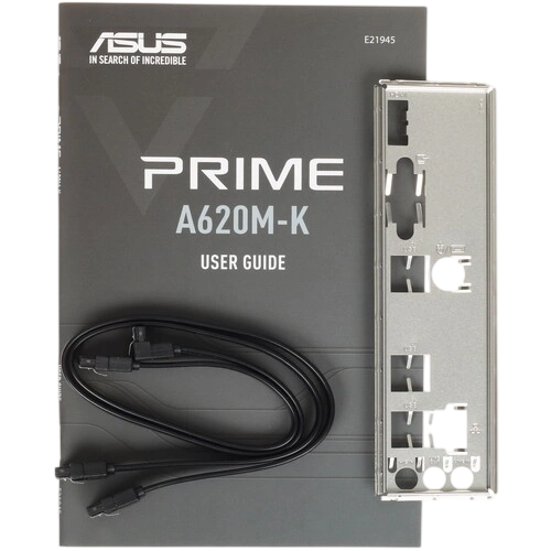 Материнская плата ASUS PRIME A620M-K (90MB1F40-M0EAY0) x кабель SATA, документация, задняя планка