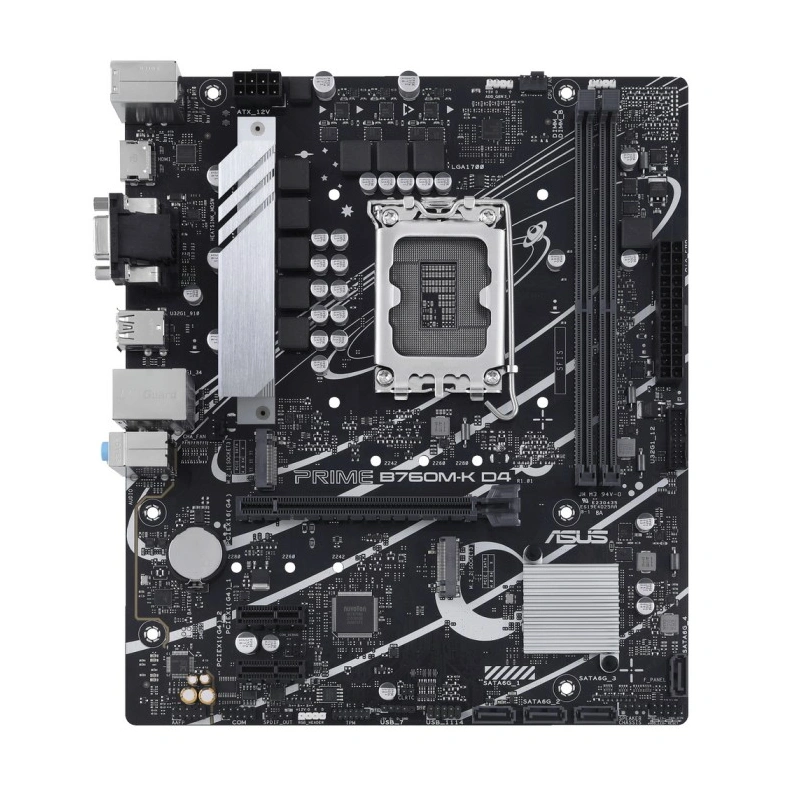 Материнская плата ASUS PRIME B760M-K D4 (90MB1DS0-M0EAY0)