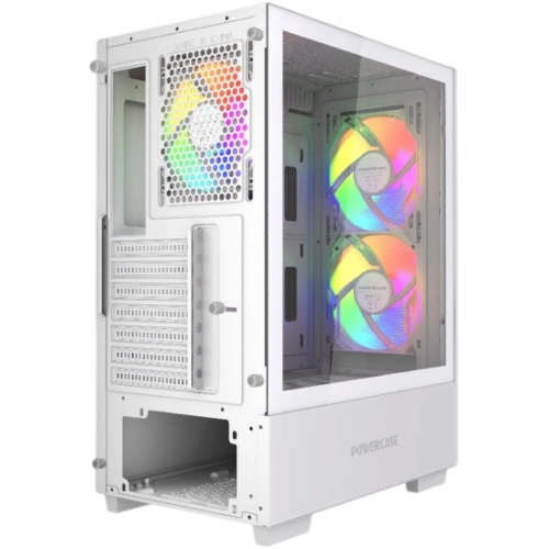 Компьютерный корпус Powercase Mistral AY3W ARGB TG White (CMAYW-A3)