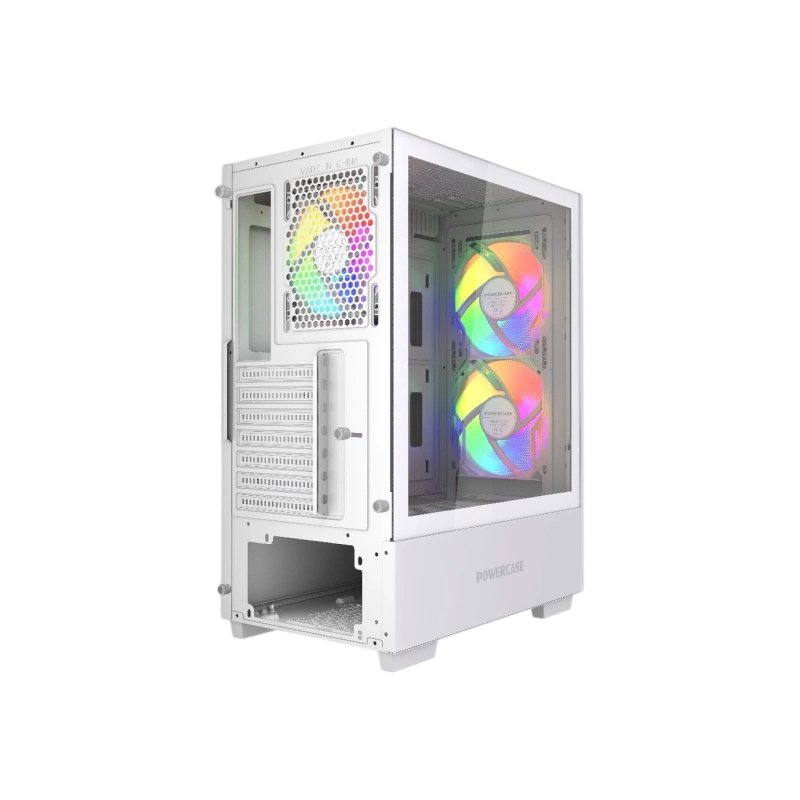 Компьютерный корпус Powercase Mistral AY3W ARGB TG White (CMAYW-A3)
