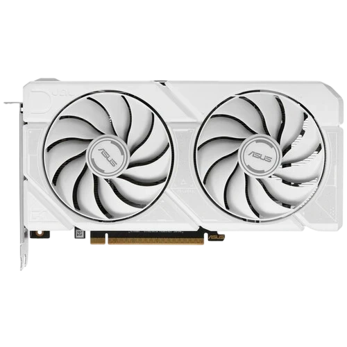Видеокарта ASUS (DUAL-RTX5060-O8G-WHITE) GeForce RTX 5060 8GB DUAL WHITE OC 90YV0N15-M0NA00)