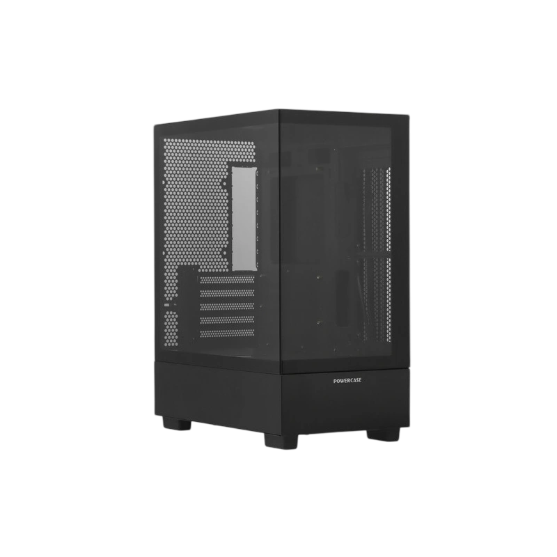 Компьютерный корпус Powercase VISION Micro M TG Black (CVMMB-L0) документация