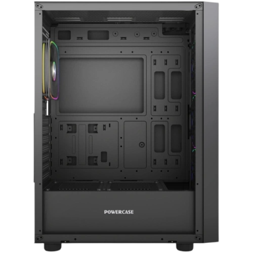 Компьютерный корпус Powercase ByteFlow V2 TG ARGB Black (CBFB-A4-V2)