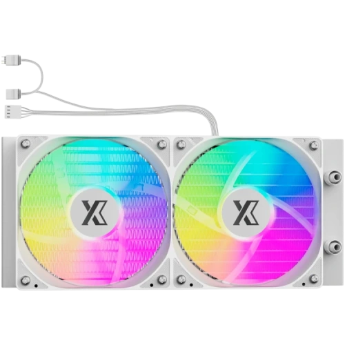 Система жидкостного охлаждения для процессора XASTRA LP240 ARGB WH White (LP240-WHAFXX-GL)