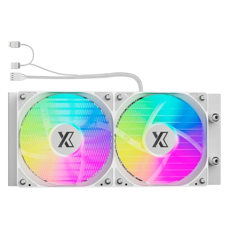 Система жидкостного охлаждения для процессора XASTRA LP240 ARGB WH White (LP240-WHAFXX-GL)