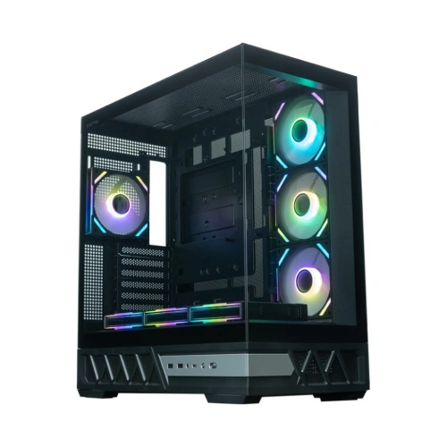 Компьютерный корпус XASTRA Q700 7ARGB-FS-C10-UC Black (Q700-7FS12A-C10-UC)
