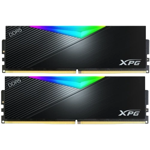 Оперативная память 32 Gb 6400 MHz ADATA XPG LANCER RGB (AX5U6400C3216G-DCLARBK)