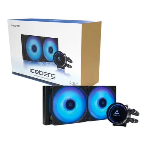 Система жидкостного охлаждения для процессора Chieftec ICEBERG 240 ARGB (CLC-240-RGB)