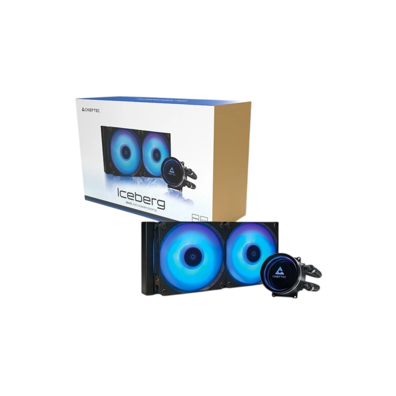 Система жидкостного охлаждения для процессора Chieftec ICEBERG 240 ARGB (CLC-240-RGB)