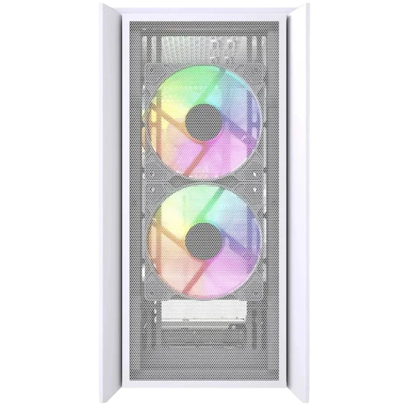 Компьютерный корпус Powercase ALISIO Micro Z3W ARGB V2 ARGB White (CAMZW-A3-V2)