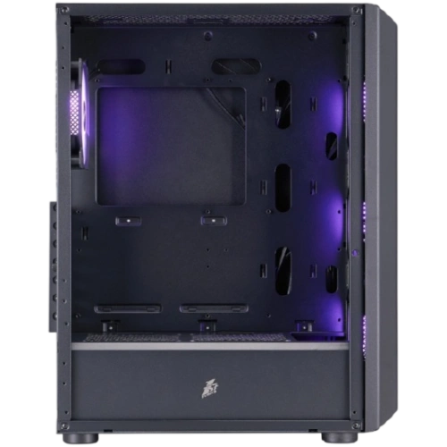 Компьютерный корпус 1STPLAYER BULLET HUNTER H6 ARGB Black (H6-BK-4F7)