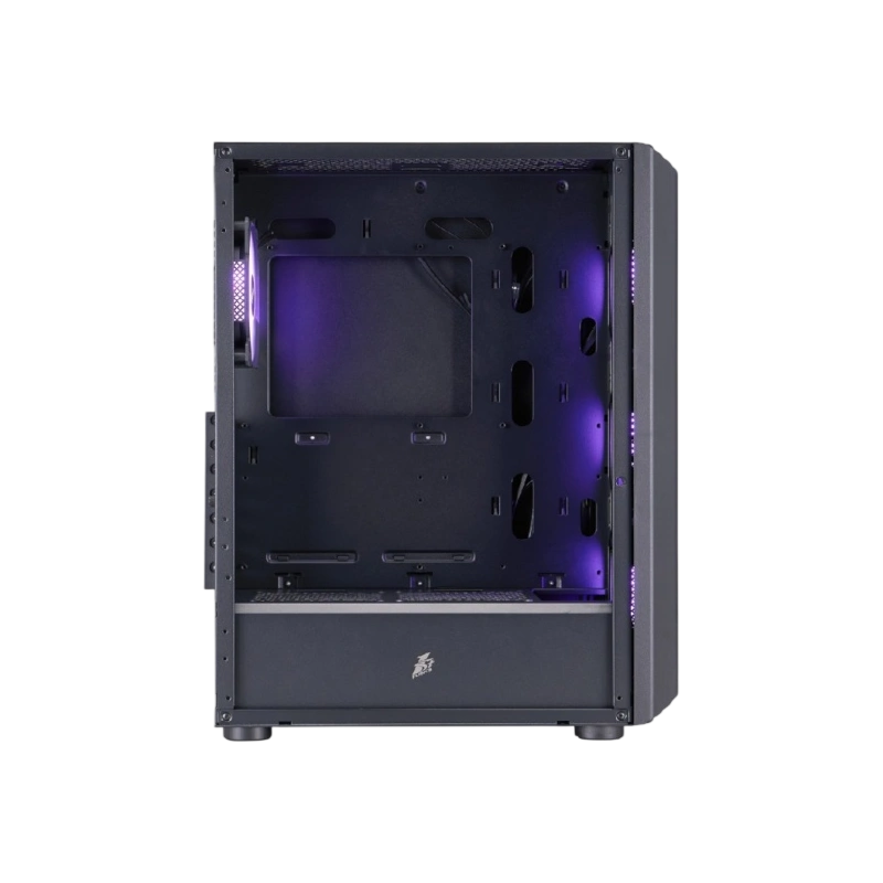 Компьютерный корпус 1STPLAYER BULLET HUNTER H6 ARGB Black (H6-BK-4F7)