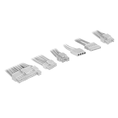 Блок питания PHANTEKS 1000W AMP GH (PH-P1000GR_WT01) 16 Pin (PCIe 5.1 Connector Cable Details) документация, комплект кабелей