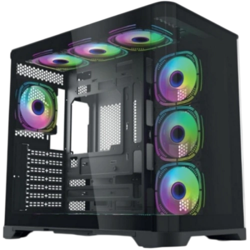Компьютерный корпус Forza Seaview Curved TG ARGB Black (FZ-G42B)