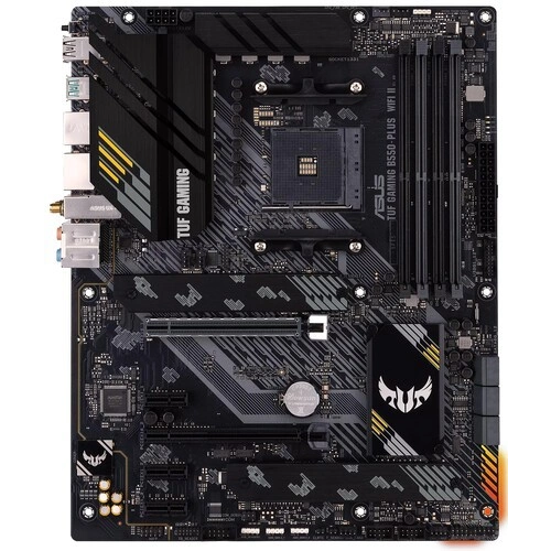 Материнская плата ASUS TUF GAMING B550-PLUS WIFI II 2 x кабель SATA, антенна Wi-Fi, диск с ПО, документация
