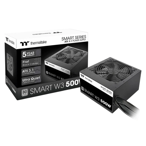 Блок питания Thermaltake 500W SMART W3 500 (PS-SPW-0500NNFAWE-1)