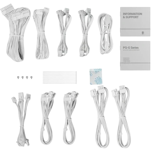 Блок питания Deepcool 1200W GAMERSTORM PQ1200G WH White 16 Pin (PCIe 5.0 Connector Cable Details)