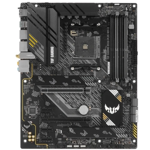 Материнская плата ASUS TUF GAMING B550-PLUS WIFI II 2 x кабель SATA, антенна Wi-Fi, диск с ПО, документация