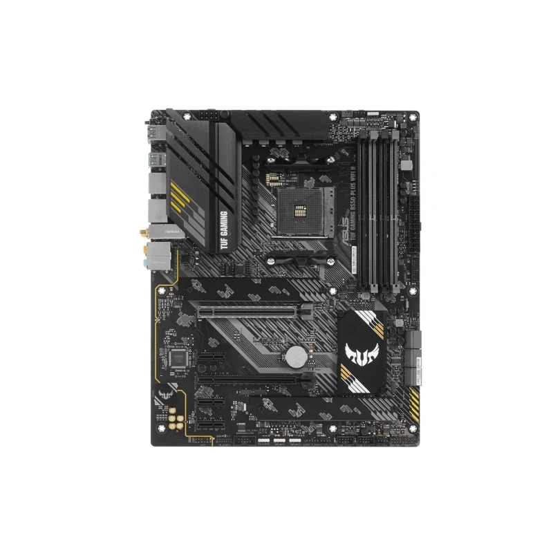 Материнская плата ASUS TUF GAMING B550-PLUS WIFI II 2 x кабель SATA, антенна Wi-Fi, диск с ПО, документация