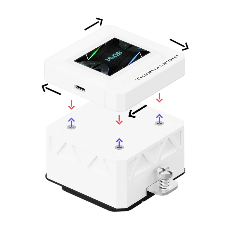 Система жидкостного охлаждения для процессора Thermalright Frozen Warframe SE 360 ARGB White V2 (TRFWSE360AWV2)