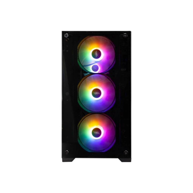 Компьютерный корпус 1STPLAYER FIREBASE X2-M FRGB Black (X2-M-BK-4F1)