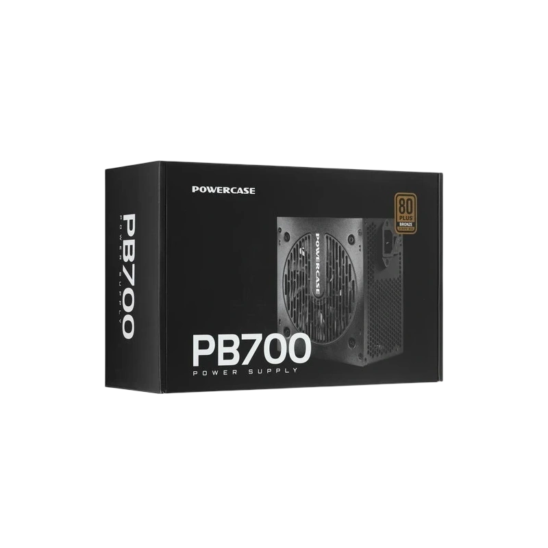 Блок питания Powercase 700W PB700 Black (PS-700B-DC)