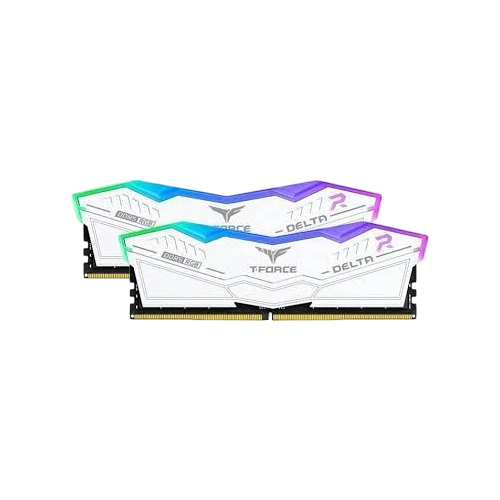 Оперативная память 64 Gb 6000 MHz Team Group T-FORCE DELTA RGB White (FF4D564G6000HC38ADC01)